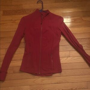 Ideal condition LULULEMON define jacket in raspberry